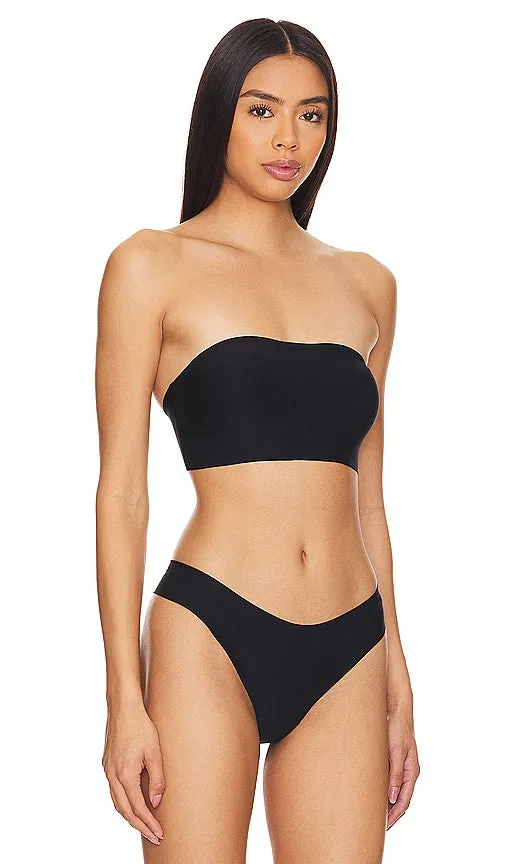 Commando Butter Soft-Support Strapless Bralette in Black