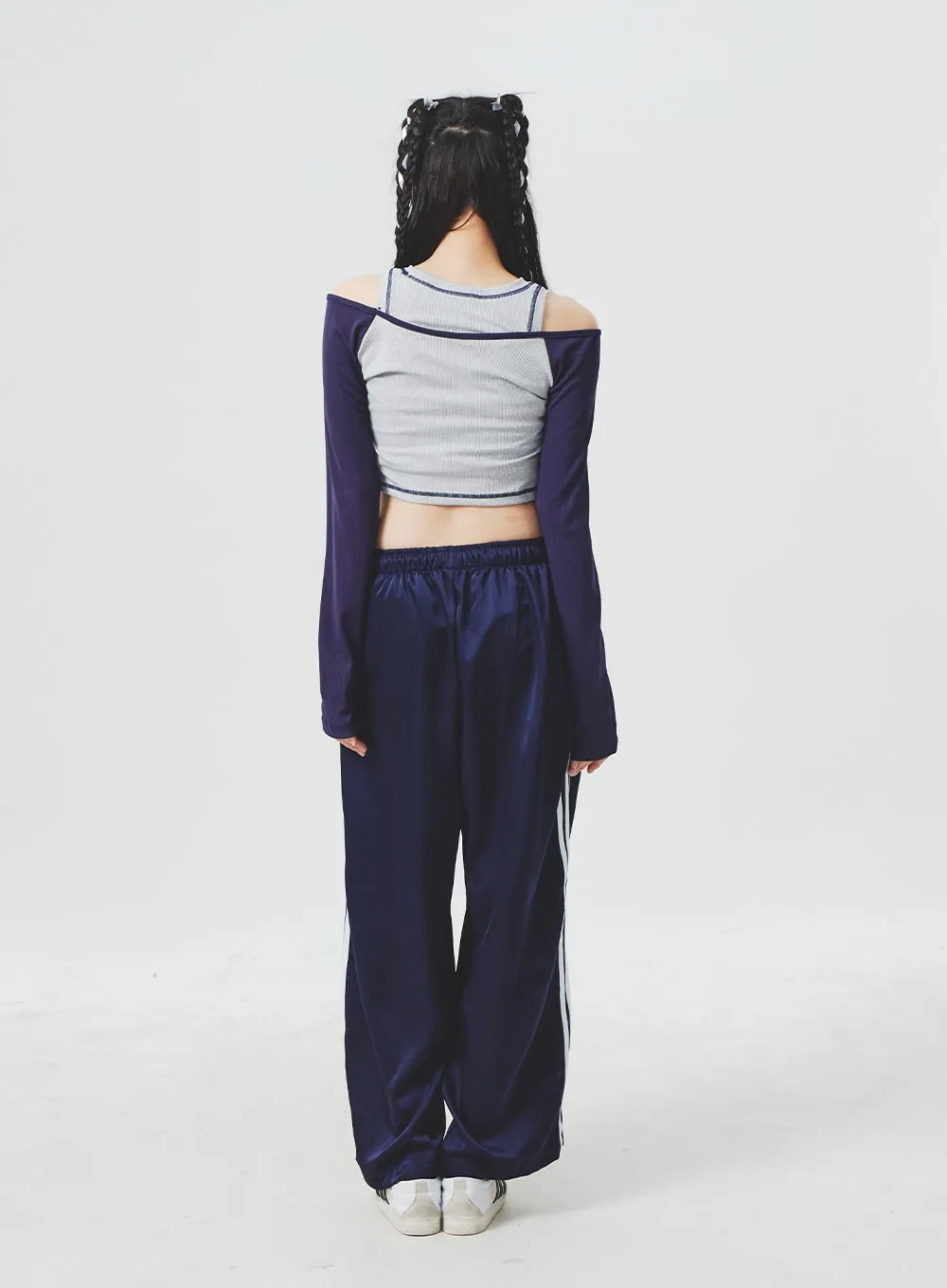 Cut Out Shoulder Top BA305