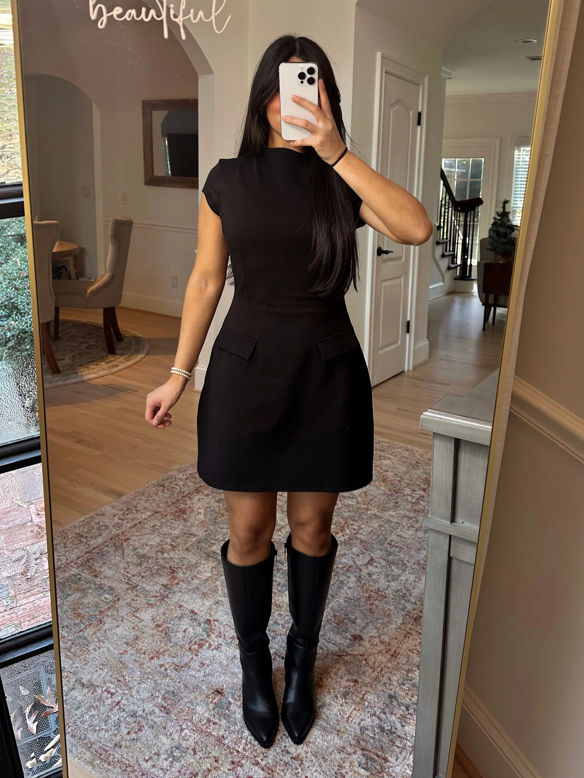 Little Black Pocket Dress
